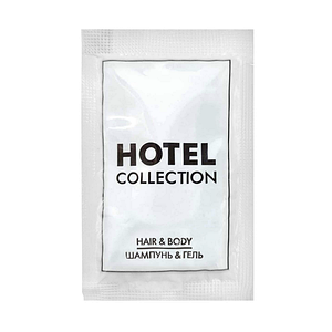 Шампунь-гель 2в1 Hotel Collection 10 мл одноразовий для готелів, 1/500