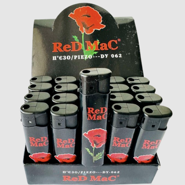 Зажигалка ReD MaC, пьезо 1/50/1000, фото 1