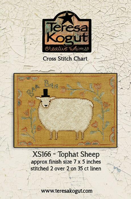 Схема для вишивання Teresa Kogut XS166 Tophat Sheep, фото 1