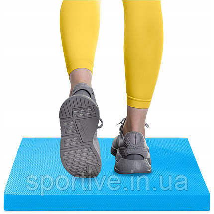 Балансувальна подушка 4FIZJO Balance Pad 49 x 38.5 x 5.8 см Sky Blue (P-5907739318664), фото 1