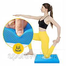 Балансувальна подушка 4FIZJO Balance Pad 49 x 38.5 x 5.8 см Sky Blue (P-5907739318664), фото 5