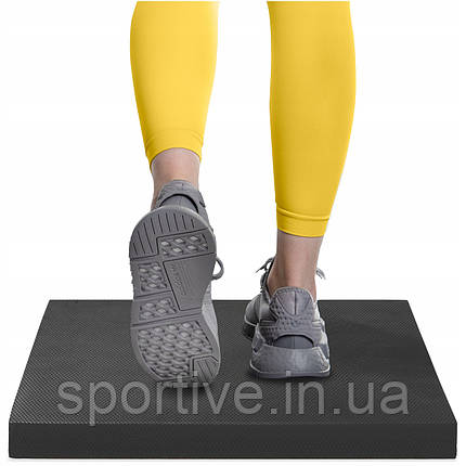 Балансувальна подушка 4FIZJO Balance Pad 49 x 38.5 x 5.8 см Black (P-5907739318657), фото 1