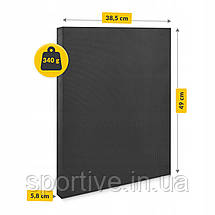 Балансувальна подушка 4FIZJO Balance Pad 49 x 38.5 x 5.8 см Black (P-5907739318657), фото 3