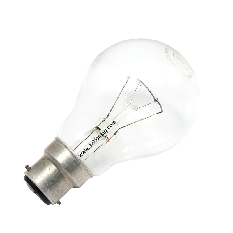 Лампа розжарювання суднова С 127-60-2 B22d, фото 1