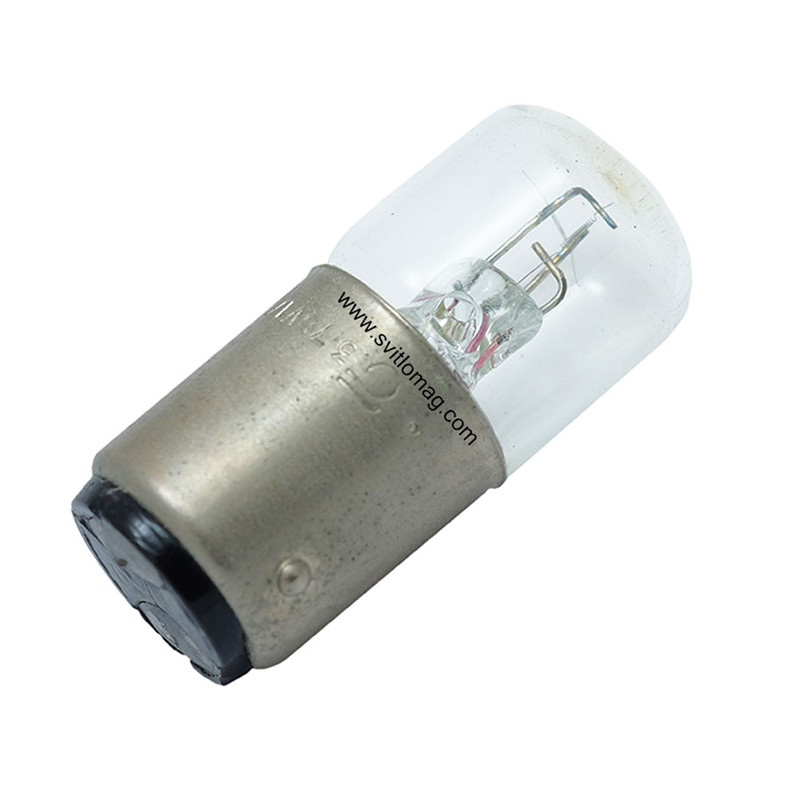 Лампа розжарювання копальнева Р 3,75-1,0+0,5 B15d, фото 1