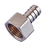 Перехідник Штуцер 14 мм - внутрішня різьба 1/2" латунний, фото 2