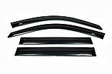 Вітровики (4 шт, HIC) для Toyota Land Cruiser Prado 120, фото 2