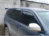 Вітровики (4 шт, HIC) для Toyota Land Cruiser Prado 120, фото 4