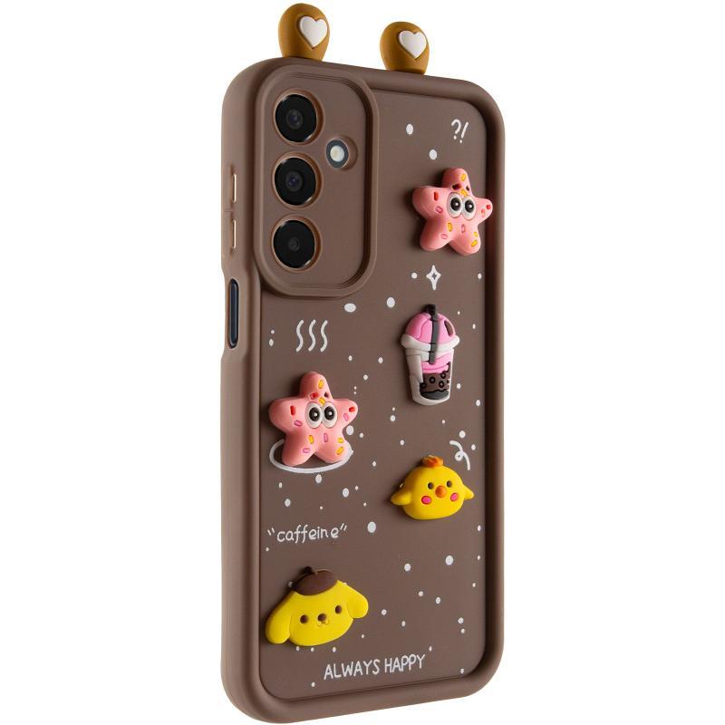 Чохол TPU Toys Case with Ears для Xiaomi Redmi Note 13 Pro 4G Brown