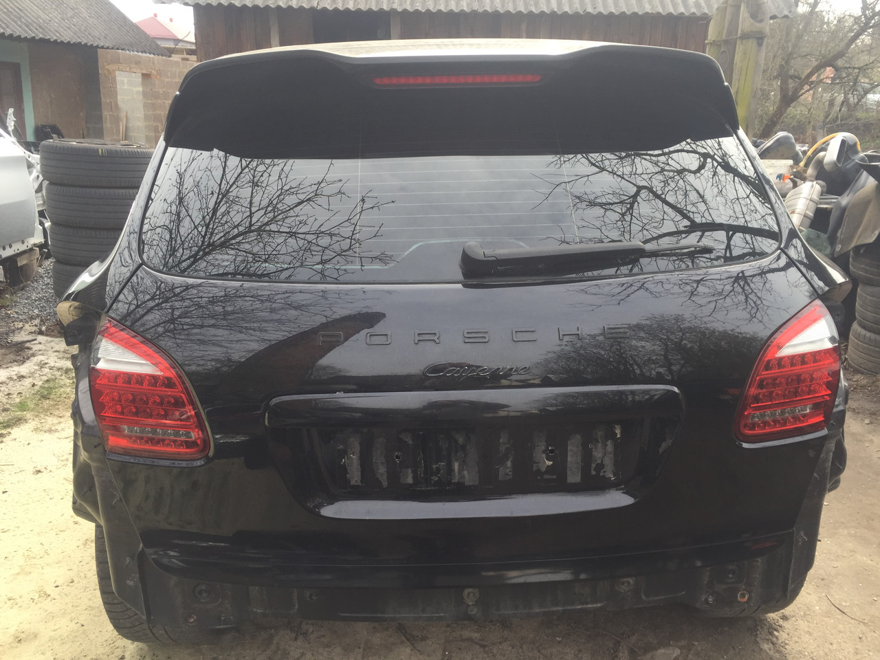 Кришка багажника Porsche Cayenne 958 95851201104 фарба LC9X, фото 1