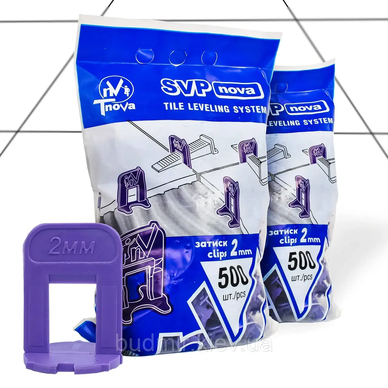 Основа SVP NoVa 2мм. (1000 шт.) Система вирівнювання плитки СВП НОВА, фото 1