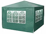 Павільйон, тент із бічними стінками зелений, стійкий, для дачі, торгівлі на природі, фото 5