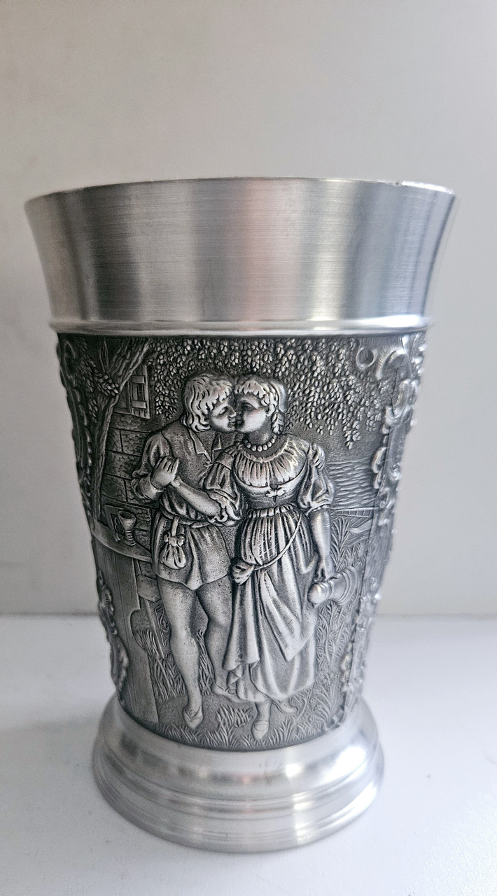 Олов'яний стакан для вина Любов, фото 1