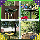 Садовий фонтан на сонячній батареї, декоративний фонтан для саду, ставка RC-K-1674, фото 2