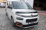 Дефлектор капоту (EuroCap) для Citroen Berlingo/Multispace 2019- рр, фото 3