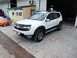 Дефлектор капоту EuroCap для Dacia Duster 2008-2018 рр, фото 7