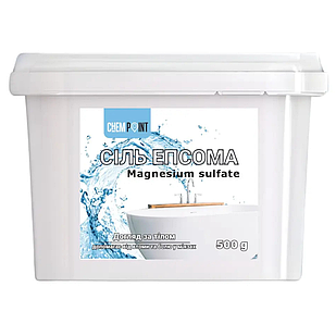 Сіль Епсома (Сульфат Магнію) 500 г