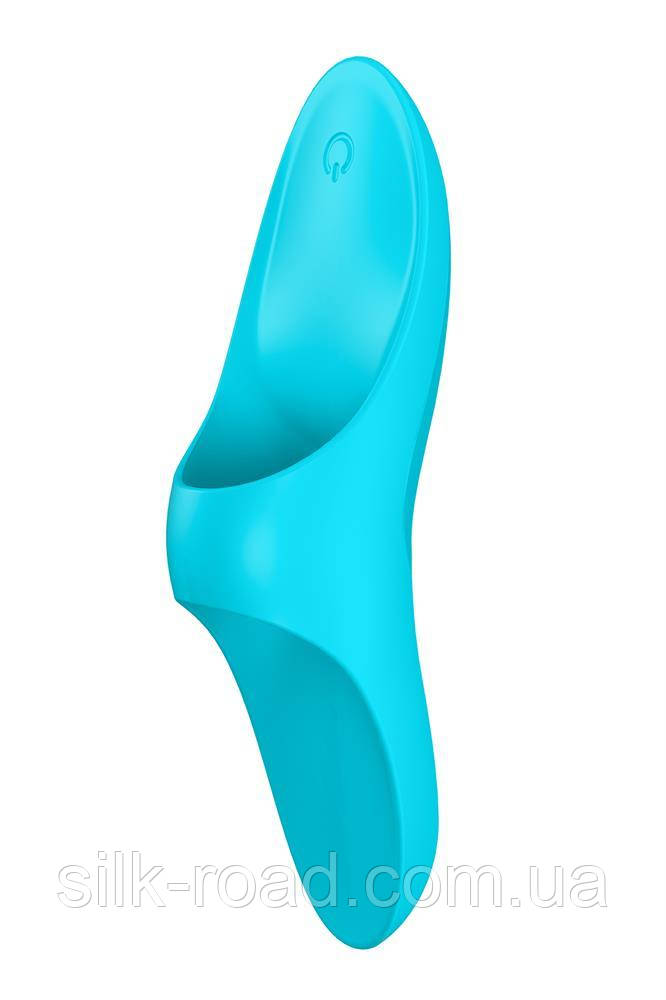 Універсальний вібратор на палець Satisfyer Teaser, бірюзовий