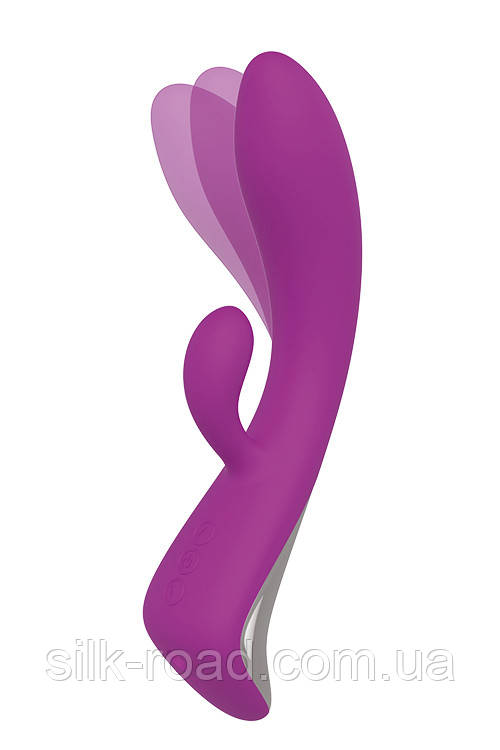 Подвійний вібратор Dream Toys VIBES OF LOVE ROCKING BUNNY PURPLE