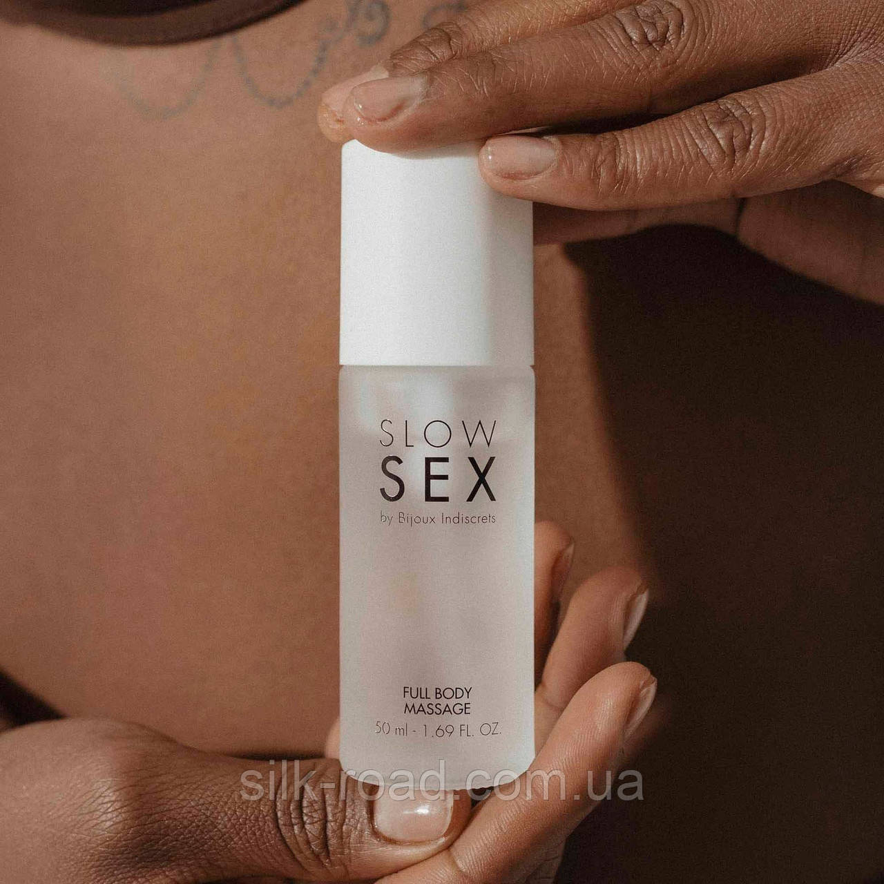 Гель для масажу всього тіла FULL BODY MASSAGE Slow Sex by Bijoux Indiscrets на силіконовій основі