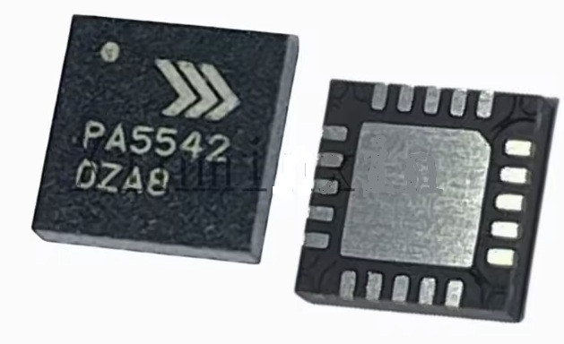 RFPA5542 — мікросхема ВЧ підсилювача потужності Wi-Fi 4.9–5.925 ГГц, 23–27 дБм, 33 дБ, QFN, фото 1
