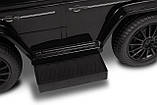 Машинка для катання Caretero (Toyz) Mercedes G350 D з батьківською ручкою Black, фото 8
