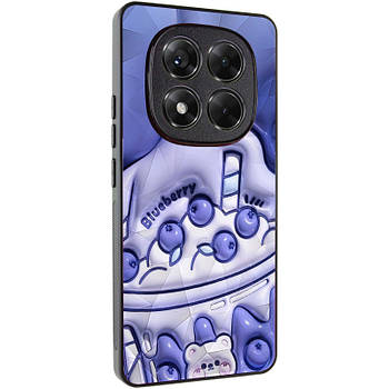 Чохол TPU+PC Prisma Fluffie для Xiaomi Redmi Note 14 Pro 4G Blueberry