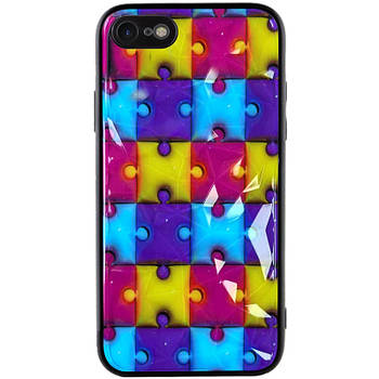 Чохол TPU+PC Prisma Fluffie для Apple iPhone 7 / 8 / SE (2020) (4.7") Puzzle
