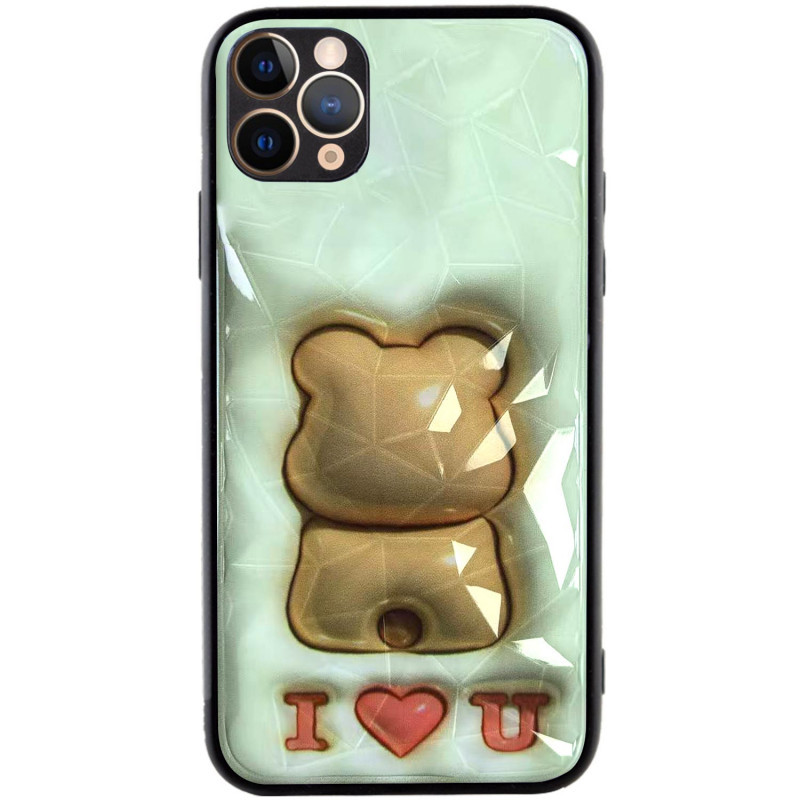Чохол TPU+PC Prisma Fluffie для Apple iPhone 11 Pro (5.8") Bear, фото 1