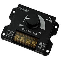 Димер для світлодіодної стрічки 30А 12-24V IP20 ручне управління