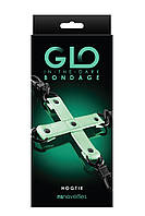 Система фіксації NS Novelties GLO BONDAGE HOG TIE, що світиться