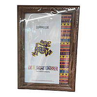 Фоторамка 10*15см. Коричнева, 1015-LA-104