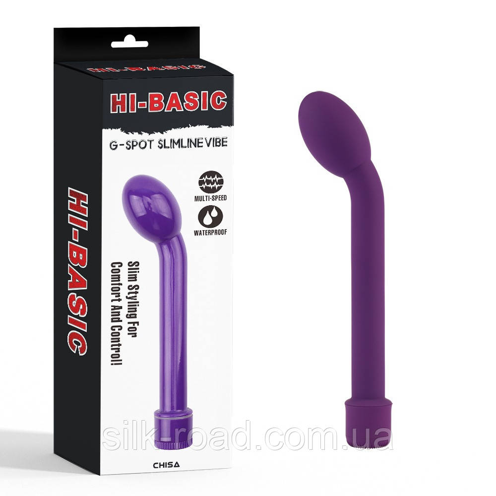 Вібратор Chisa HI-BASIC для точки G, фіолетовий