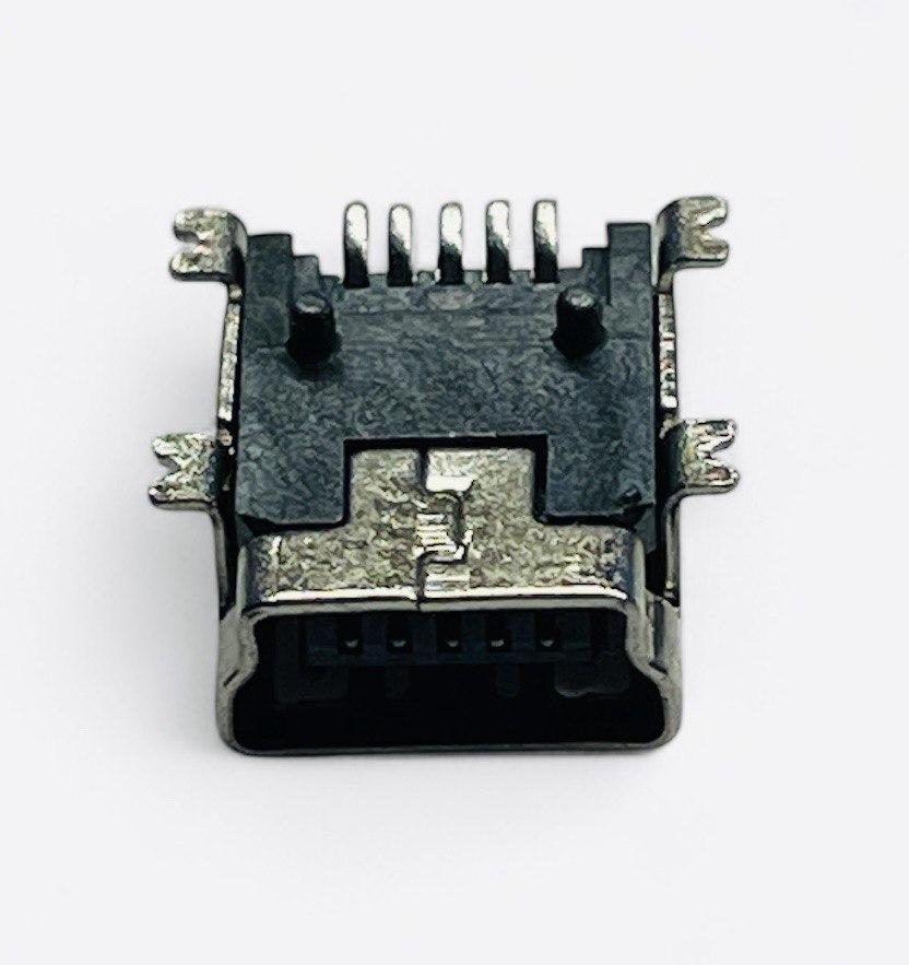 Розʼєм mini-USB типу B (мама), SMD, для монтажу на плату, фото 1