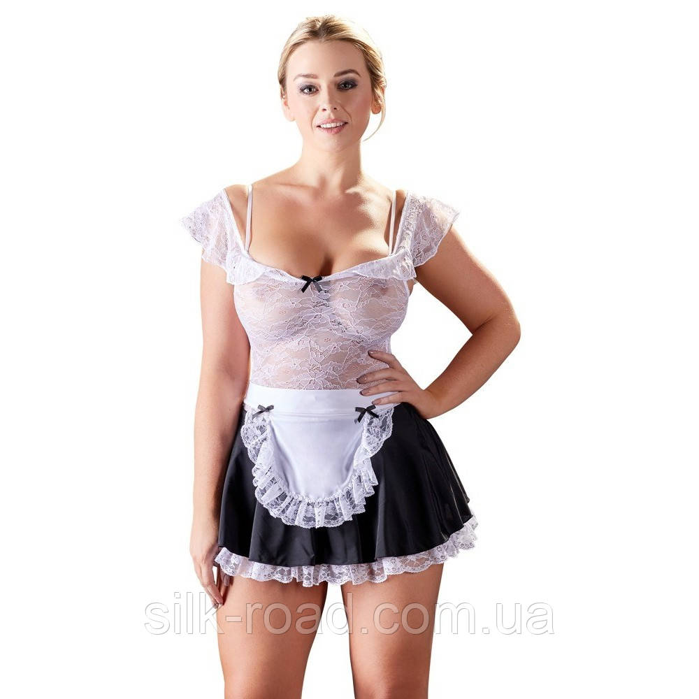 Костюм покоївки Cottelli Collection Maid's Dress 2 предмети, S