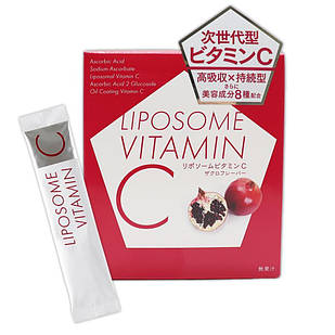 Kyowa Health Lead Ліпосомальний вітамін С зі смаком гранату, 1 саше. До 01/2027