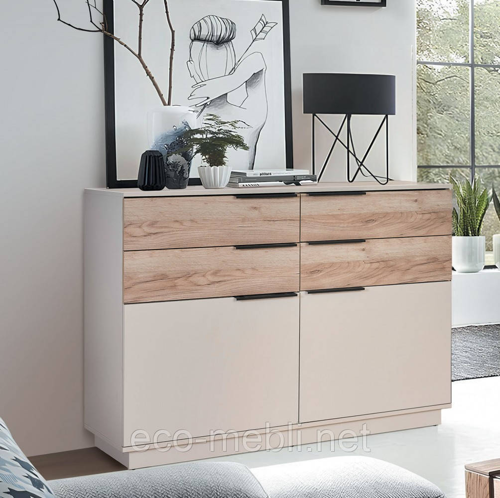 Комод у передпокій Візит дуб сонома/макасар Модерн, фото 1