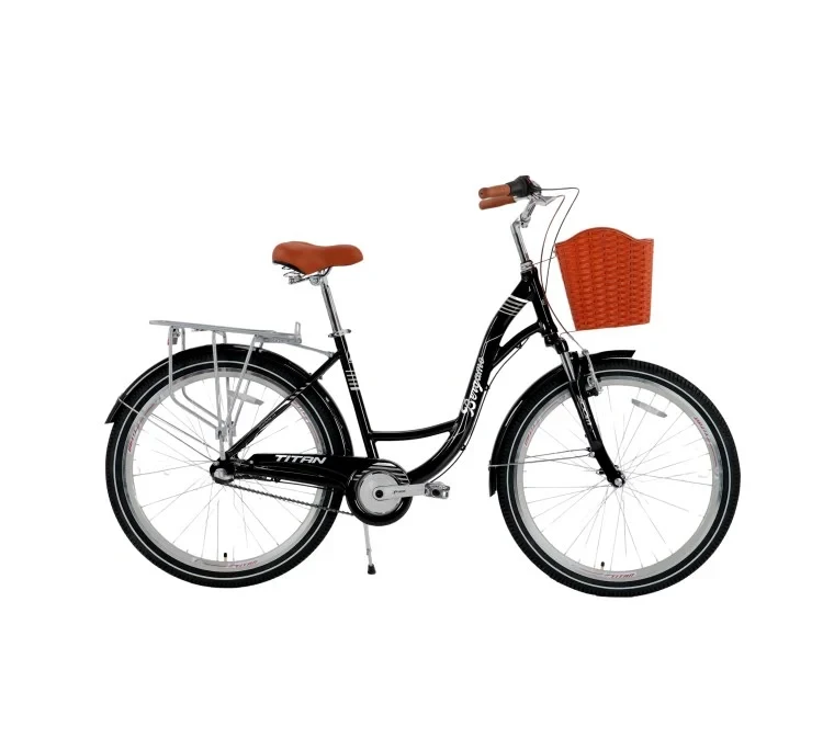 Велосипед Titan 26 ST Bergamo NX 3 sp 2024 Рама-17 black