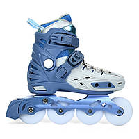 Дитячі розсувні ролики A4155-M-BL, розмір 35-38