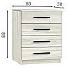 Комод Кенон  4В в спальню,вітальню,дитячу.кабінет Модерн, фото 2