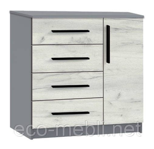 Комод Кенон  4+1S в спальню,вітальню,дитячу.кабінет Модерн, фото 1