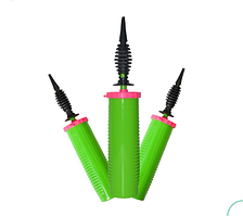 Насос для надування повітряних куль надійний двоходовий ручний