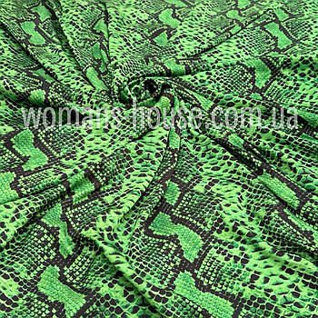 Суперсофт друкований принт Змія Твара