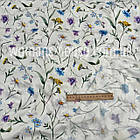 Суперсофт друкований принт Польові квіти, фото 2