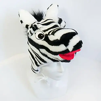 Дитяча маскарадна шапочка Зебра ТМ Золушка (ZL407)