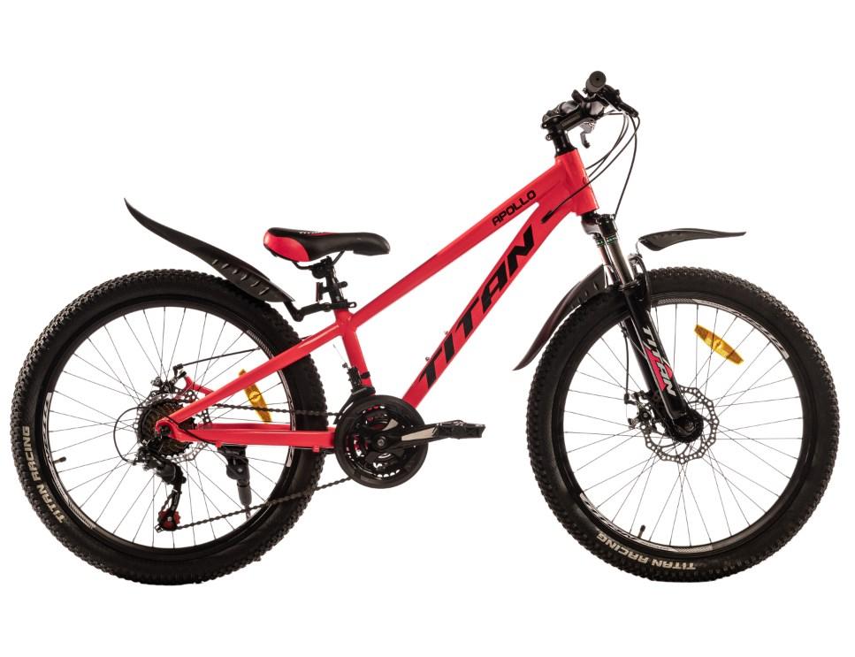 Велосипед Titan 24` Apollo-Рама-11`` pink-black