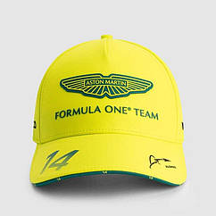 Кепка жовта бейсболка Астон Мартін  Формула Фернандо Алонсо Formula 1 Fernando Alonso Aston Martin