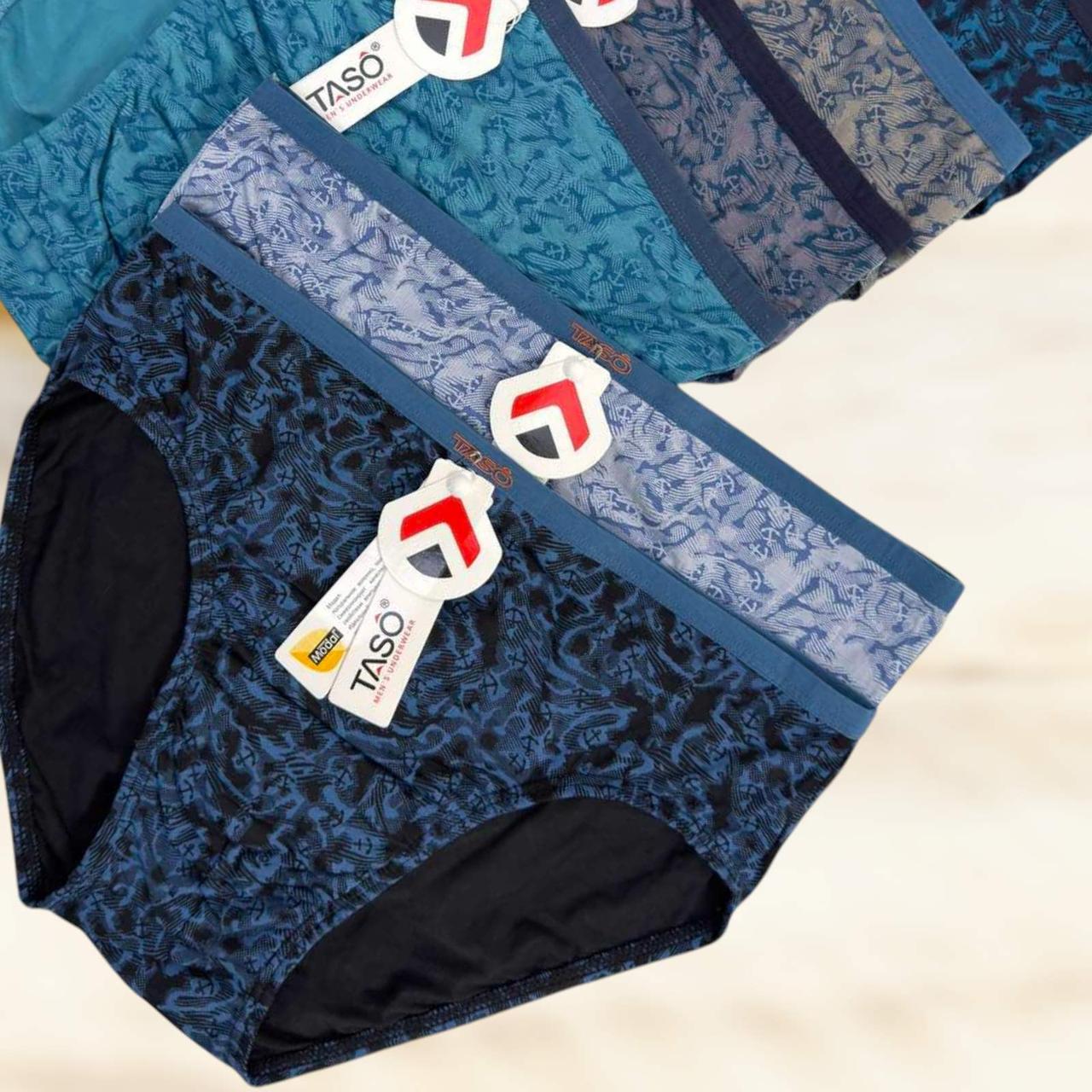 Чоловічі труси Taso вузька гумка модал 1 шт Розмір L XL XXL 3XL 4XL, фото 1