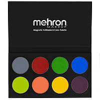 Палітра аквагриму Makeup MEHRON Paradise AQ Face & Body Paint 8 Color Palette - Tropical, 8 кольорів по 7 г