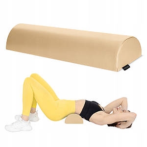 Напіввалик для реабілітації та масажу 4FIZJO 60 x 15 x 10 см Biege (P-5907739319777)